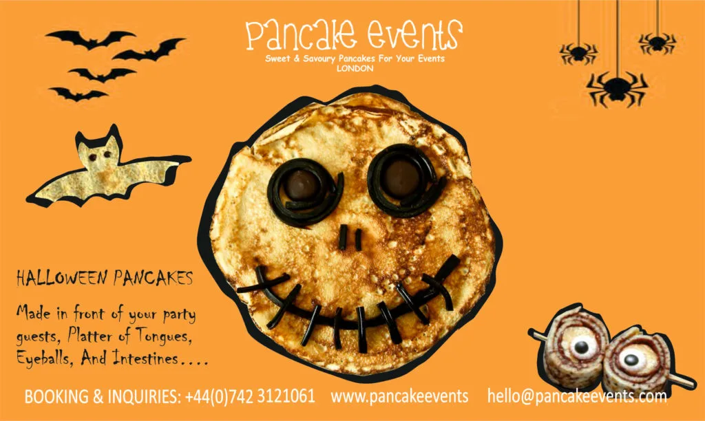 Halloween party catering London, Halloween Party Catering London &ndash; Book Your Live Pancake Station for October