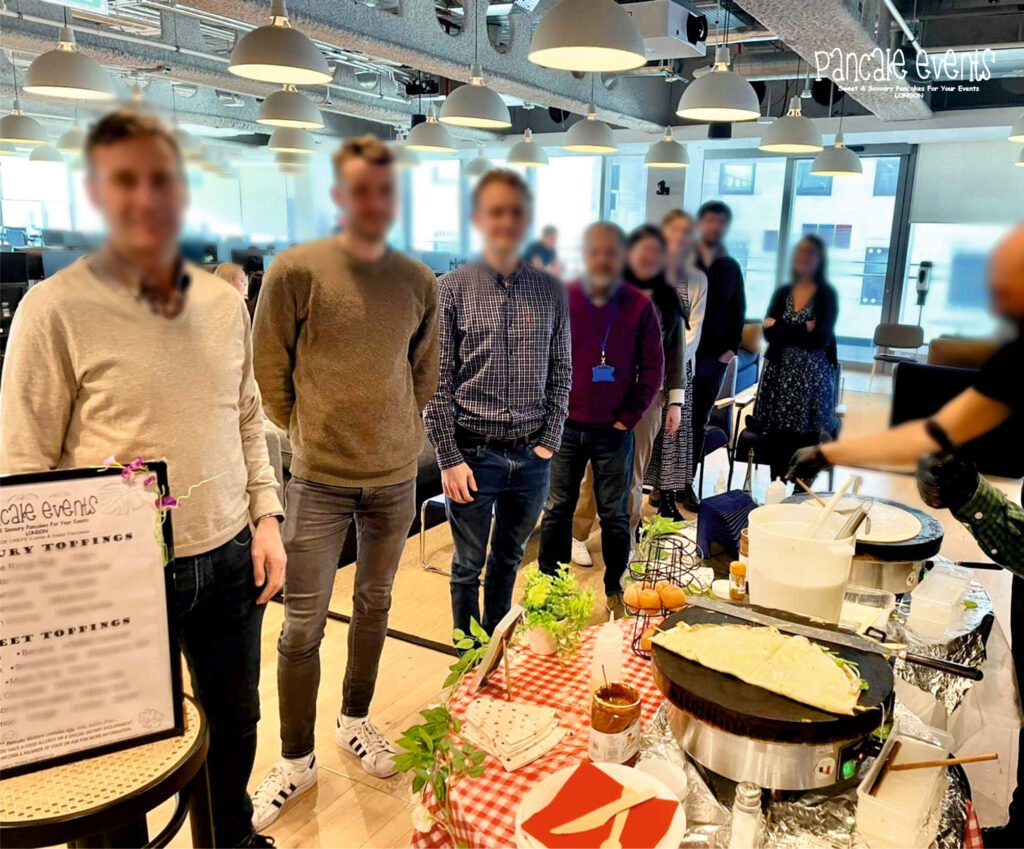 corporate office catering london, Freshly Made Pancakes for Your Office Breakfast Catering in London &ndash; Book a Morning Your Team Will Love