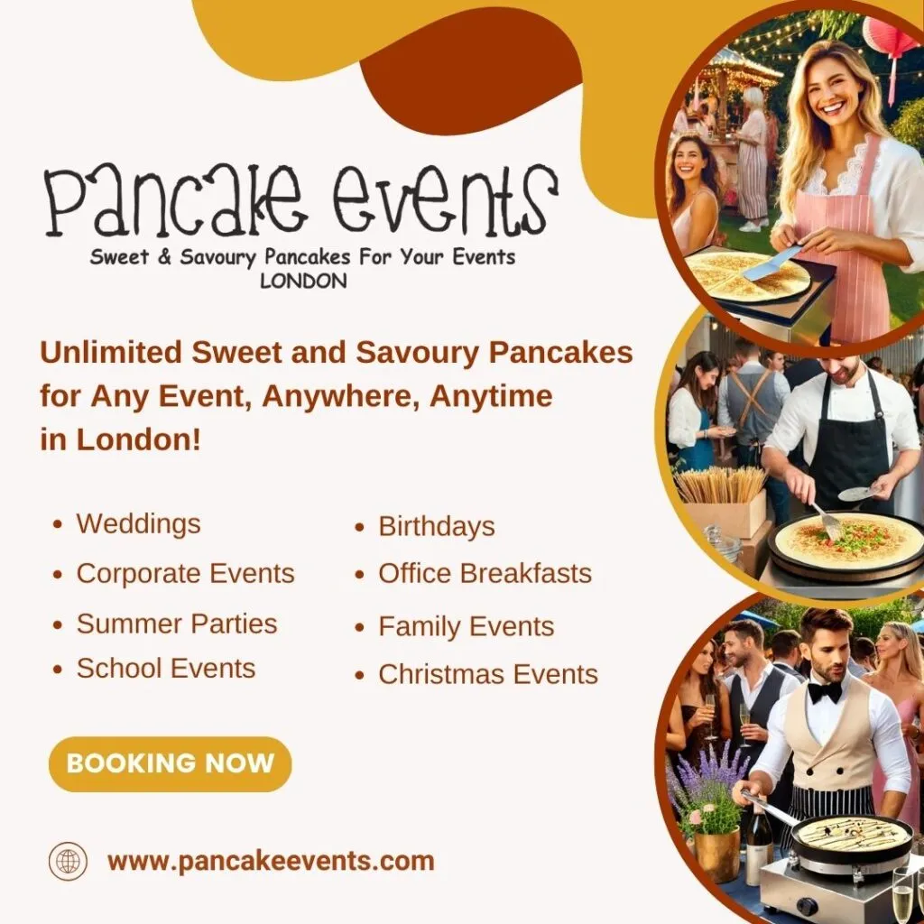 pancake catering London, Perfect Pancakes for Every Event – Pancake Events Co.