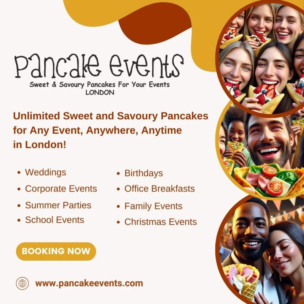 pancake catering London, Perfect Pancakes for Every Event – Pancake Events Co.