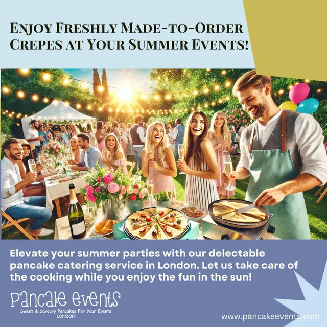 4 pancake catering London, Instant Booking