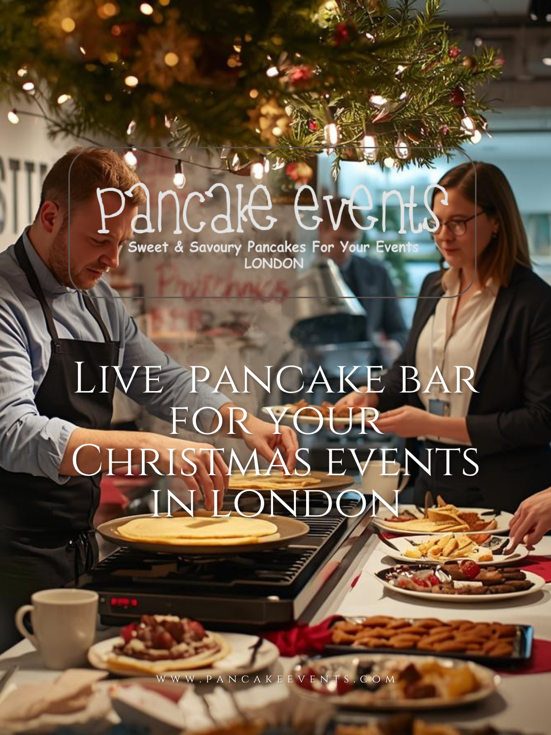 pancake catering London, Instant Booking