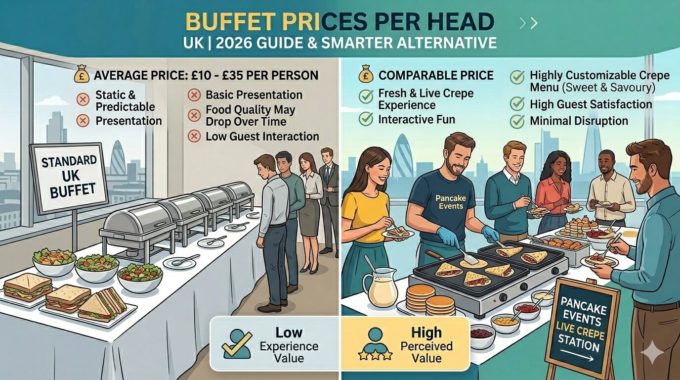 Buffet Prices Per Head UK, Buffet Prices Per Head UK