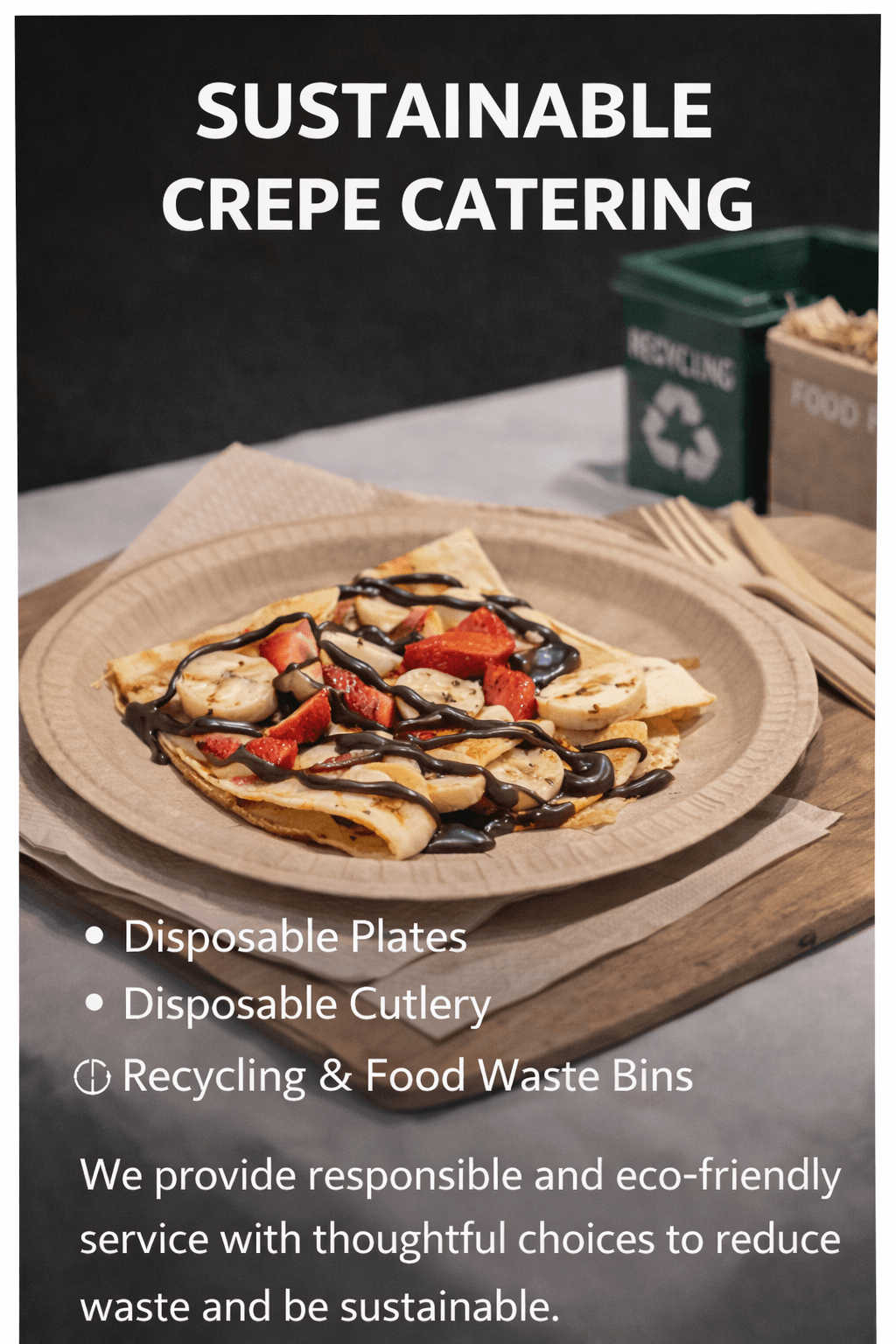 Sustainable Catering in London | Pancake Events, Sustainable Catering in London