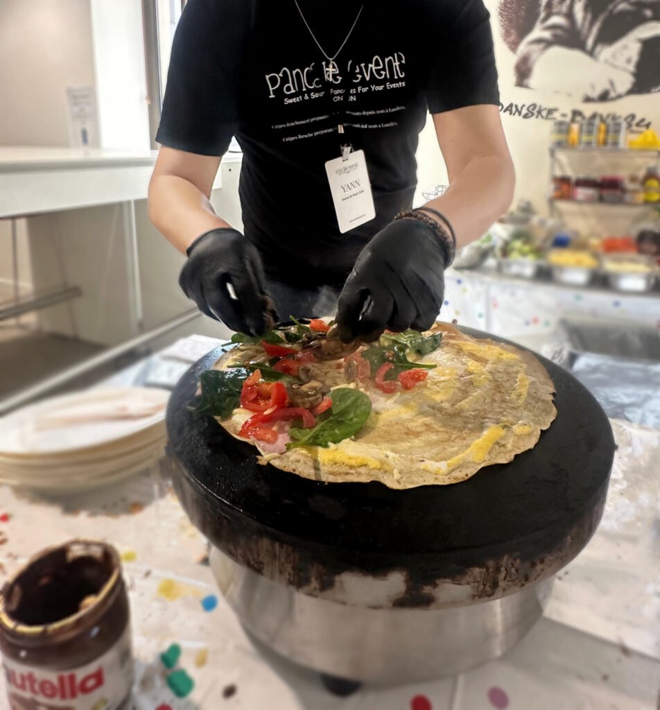 corporate Christmas catering London, Corporate Christmas Catering in London: Live Pancake & Cr&ecirc;pe Bars for Breakfast, Lunch, Promotions & Product Launches