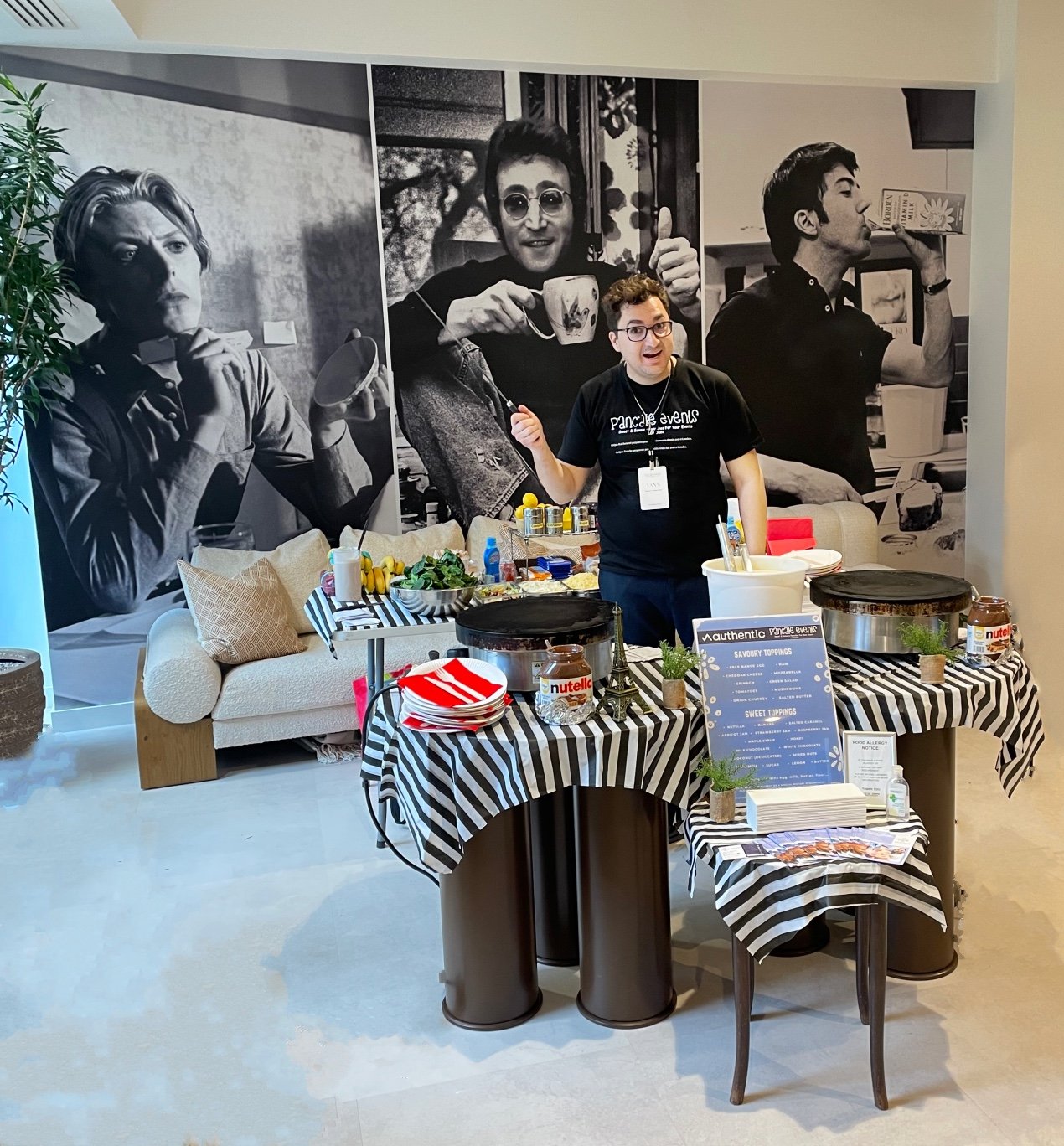 private chef London, Private Chef for Pancakes at Your Event in London