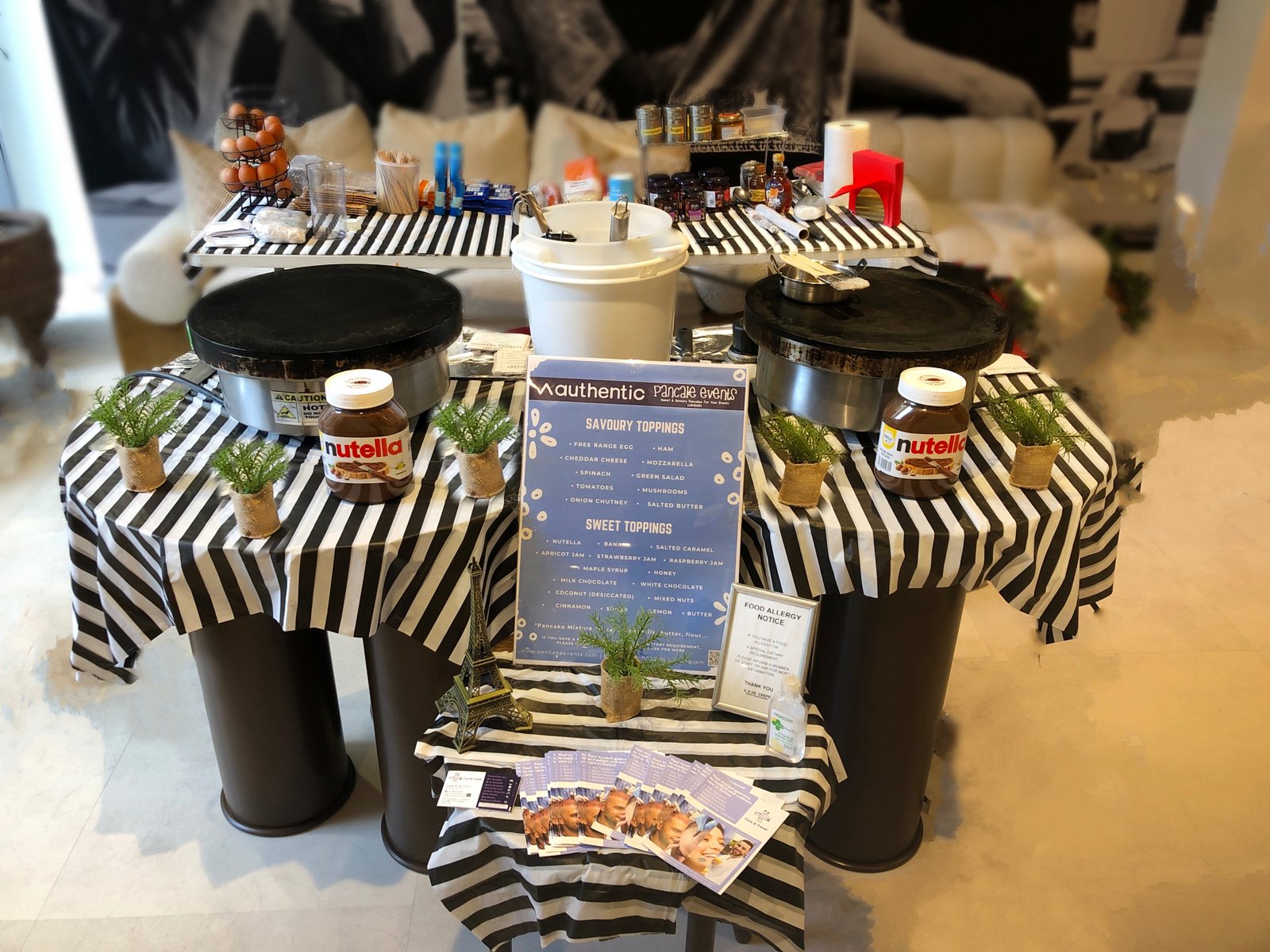 private chef London, Private Chef for Pancakes at Your Event in London