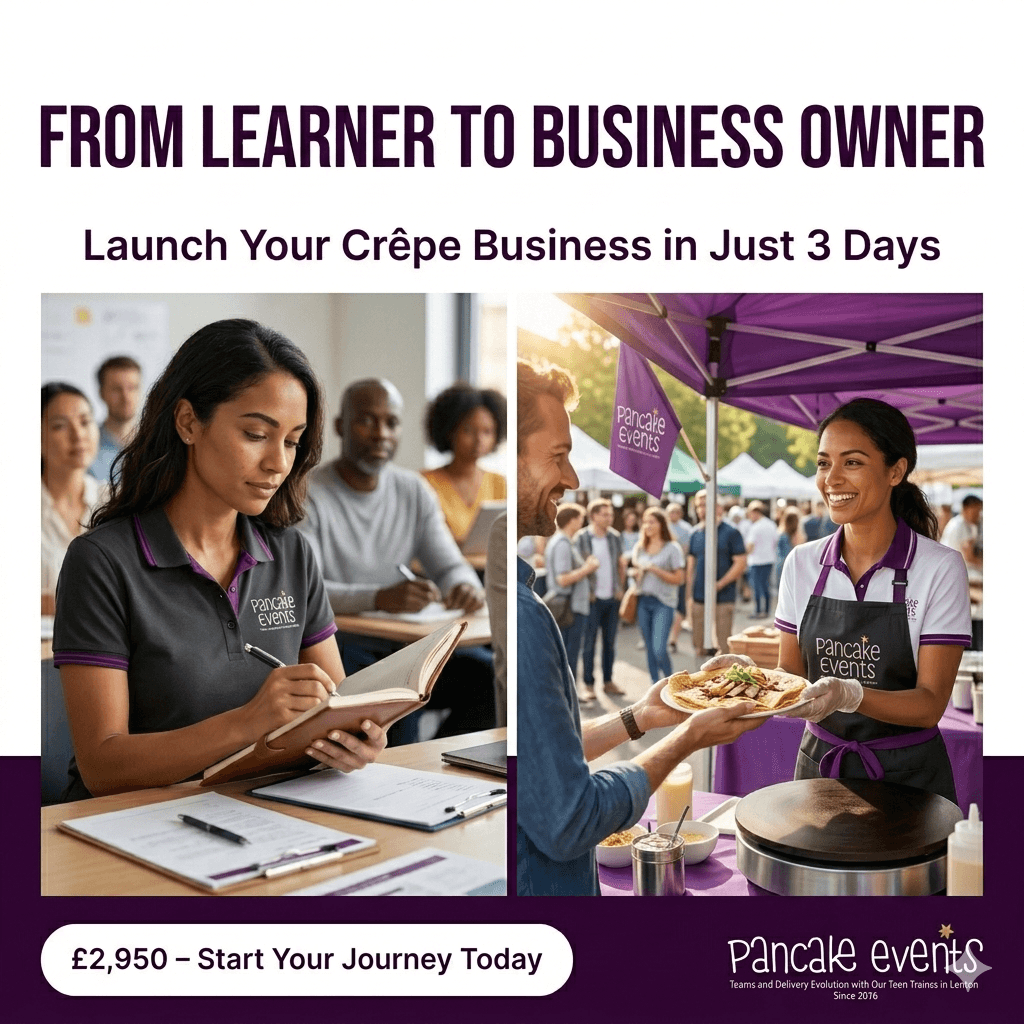 commercial French crêpe workshop London, Commercial Pancake Crepe Workshop