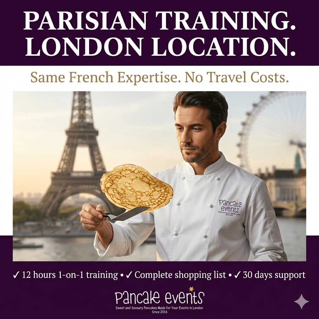 commercial French crêpe workshop London, Commercial Pancake Crepe Workshop