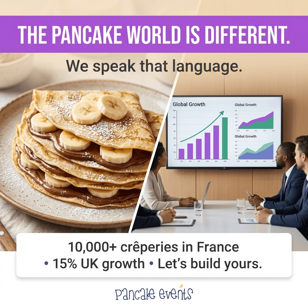 pancake catering London, Instant Booking